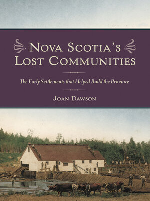 cover image of Nova Scotia's Lost Communities